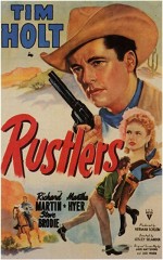 Rustlers (1949) afişi