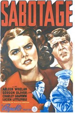 Sabotage (1939) afişi