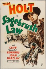 Sagebrush Law (1943) afişi