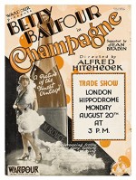 Şampanya (1928) afişi