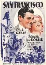 San Francisco (1936) afişi San Francisco (1936) afişi