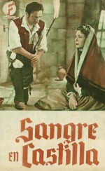 Sangre En Castilla (1950) afişi