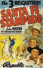 Santa Fe Stampede (1938) afişi