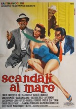 Scandali Al Mare (1961) afişi