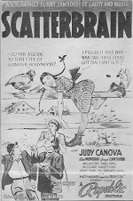 Scatterbrain (1940) afişi