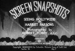 Screen Snapshots Series 16, No. 12 (1937) afişi