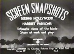 Screen Snapshots Series 19, No. 1 (1939) afişi