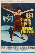 Seven Thieves (1960) afişi
