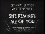 She Reminds Me Of You (1934) afişi
