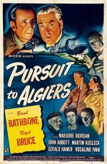 Sherlock Holmes In Pursuit To Algiers (1945) afişi