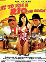 Si Tu Vas à Rio... Tu Meurs (1987) afişi