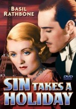 Sin Takes A Holiday (1930) afişi