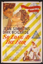 So Long at the Fair (1950) afişi