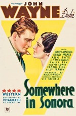 Somewhere In Sonora (1933) afişi