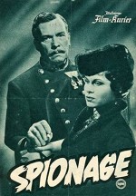 Spionage (1955) afişi
