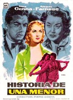 Storia Di Una Minorenne (1956) afişi
