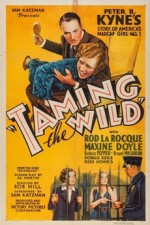 Taming The Wild (1936) afişi