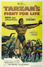 Tarzan's Fight For Life (1958) afişi