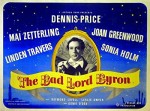 The Bad Lord Byron (1949) afişi