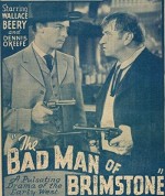 The Bad Man Of Brimstone (1937) afişi