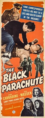 The Black Parachute (1944) afişi