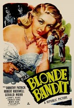 The Blonde Bandit (1949) afişi