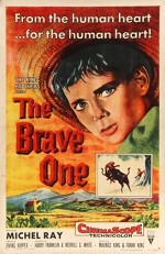 The Brave One (1956) afişi