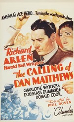 The Calling of Dan Matthews (1935) afişi