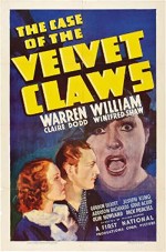The Case Of The Velvet Claws (1936) afişi