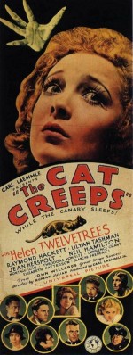 The Cat Creeps (1930) afişi