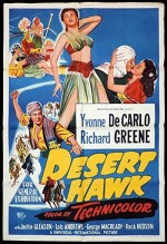 The Desert Hawk (1950) afişi