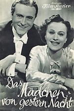 The Girl of Last Night (1938) afişi