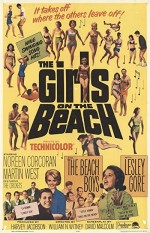 The Girls On The Beach (1965) afişi