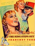 The King Steps Out (1936) afişi