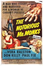 The Notorious Mr. Monks (1958) afişi