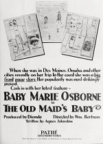 The Old Maid's Baby (1919) afişi