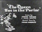 The Queen Was In The Parlor (1932) afişi