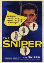 The Sniper (1952) afişi