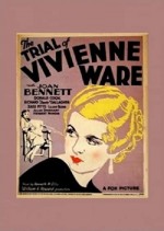 The Trial Of Vivienne Ware (1932) afişi