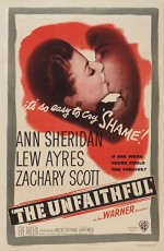 The Unfaithful (1947) afişi