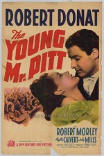 The Young Mr. Pitt (1942) afişi
