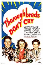 Thoroughbreds Don't Cry (1937) afişi