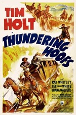 Thundering Hoofs (1942) afişi