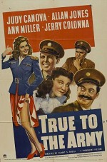 True To The Army (1942) afişi