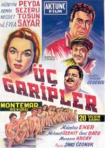 Üç Garipler (1957) afişi