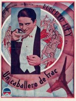 Un caballero de frac (1931) afişi
