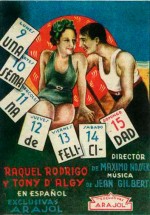 Una semana de felicidad (1934) afişi