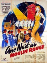 Une nuit au Moulin-Rouge (1957) afişi