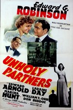 Unholy Partners (1941) afişi