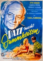 Vati Macht Dummheiten (1953) afişi